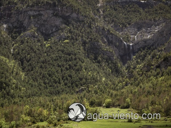 Organya landscape - Serra de Prada - waterfall