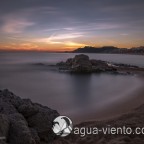 Costa Brava - Lloret de Mar - Sonnenuntergang am Strand