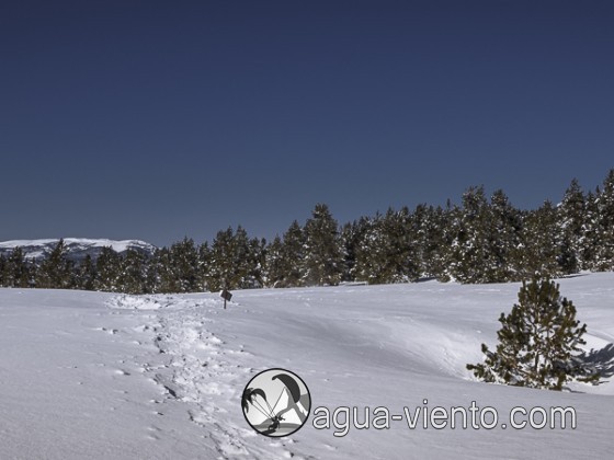 Katalonien Landschaft - Bergueda / Rasos de Peguerea im Winter